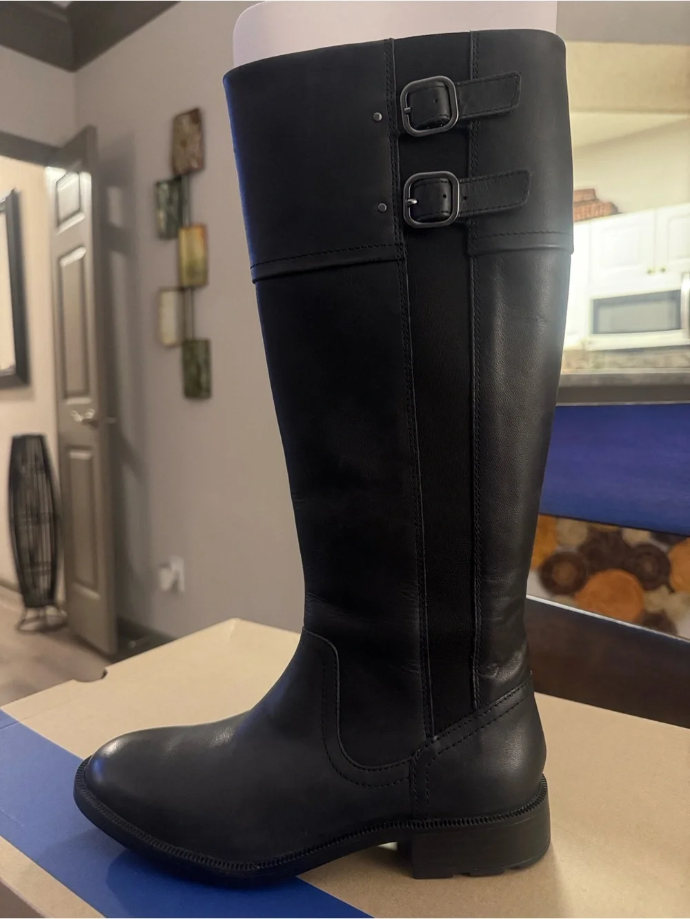 🔥Clarks Collection Leather Tall Shaft Boots- Adalynn Hope🔥BRAND NEW Size 7 ❣️